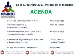 agenda