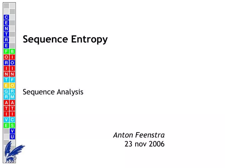 sequence entropy