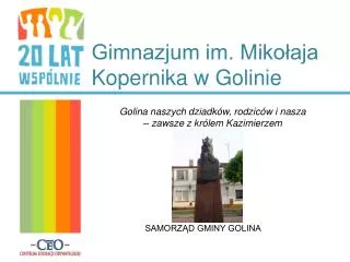 gimnazjum im miko aja kopernika w golinie