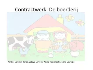 contractwerk de boerderij