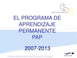 el programa de aprendizaje permanente pap
