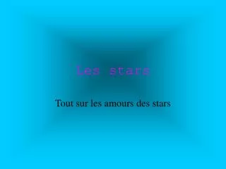 les stars