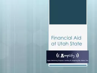 Financial Aid at Utah State