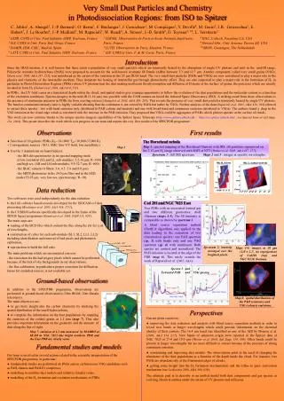 Very Small Dust Particles and Chemistry in Photodissociation Regions: from ISO to Spitzer