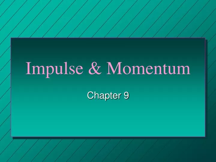 impulse momentum
