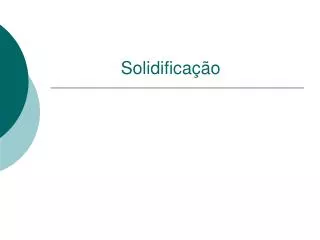 solidifica o