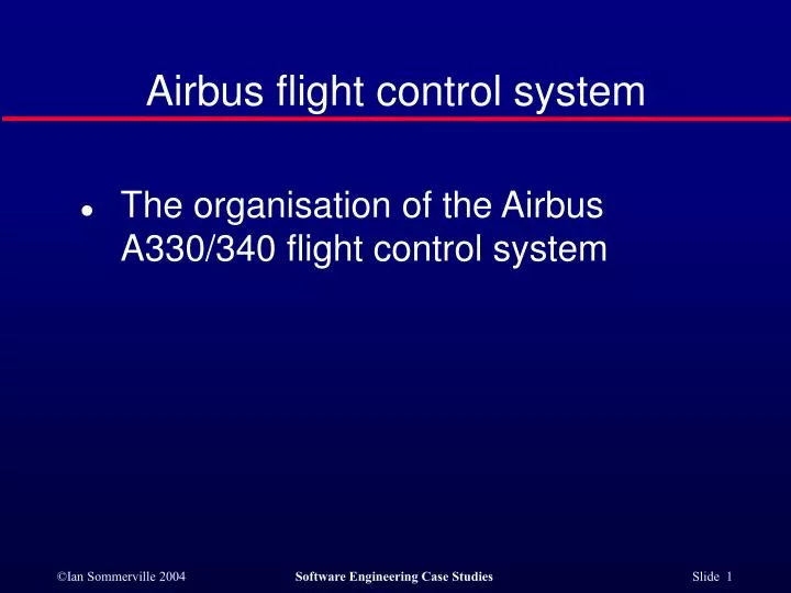 airbus flight control system