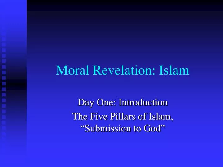 moral revelation islam
