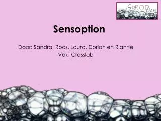 sensoption