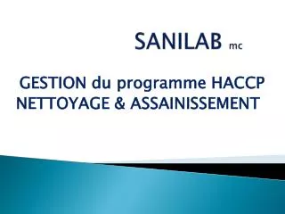 sanilab mc