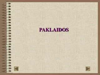 paklaidos