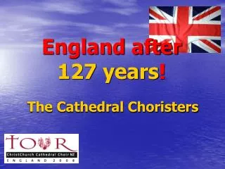 England after 127 years !