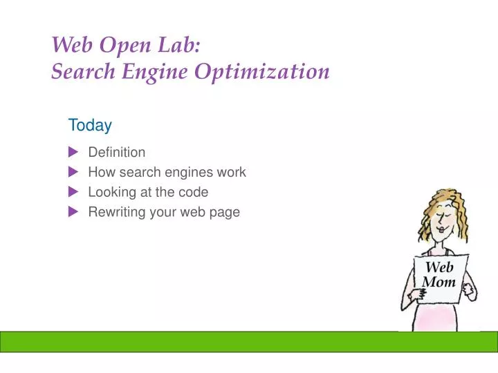 web open lab search engine optimization