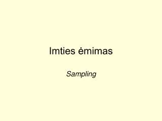 imties mimas