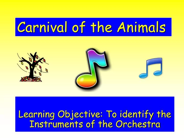 carnival of the animals