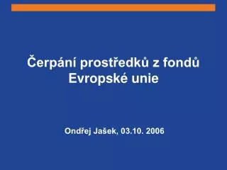 erp n prost edk z fond evropsk unie