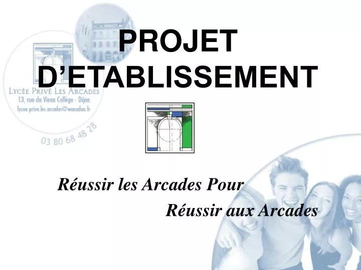 projet d etablissement