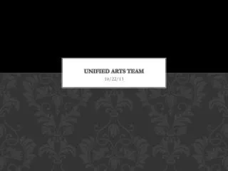 Unified Arts Team