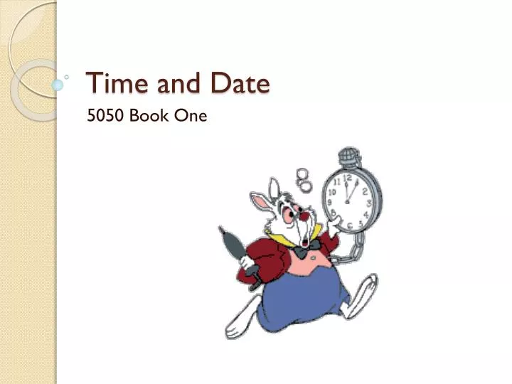 time and date