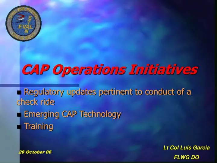 cap operations initiatives