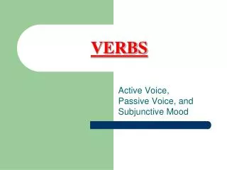 VERBS