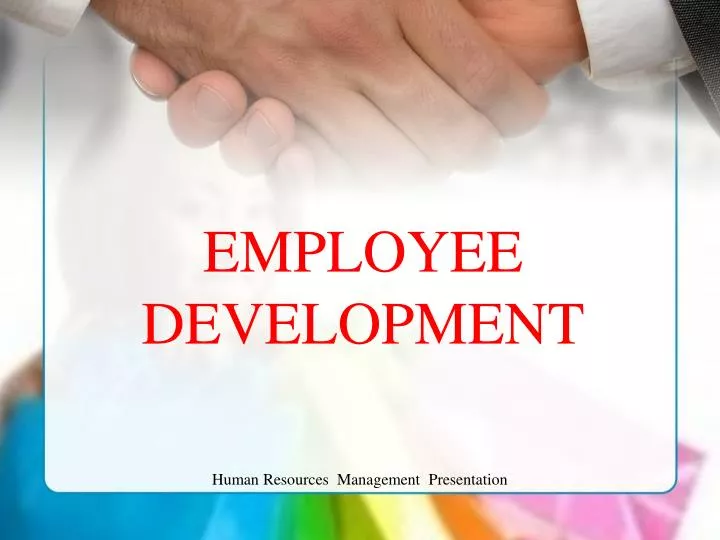 human resources management presentation