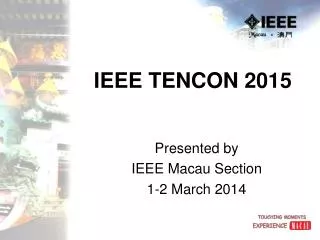 IEEE TENCON 2015