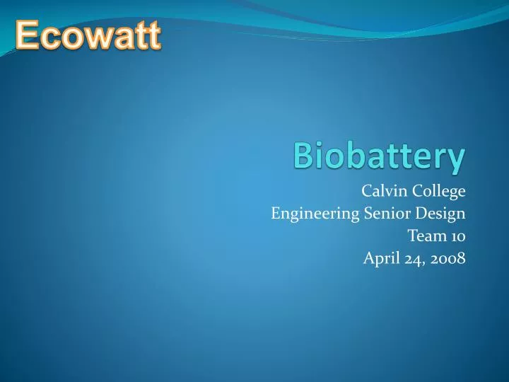 biobattery