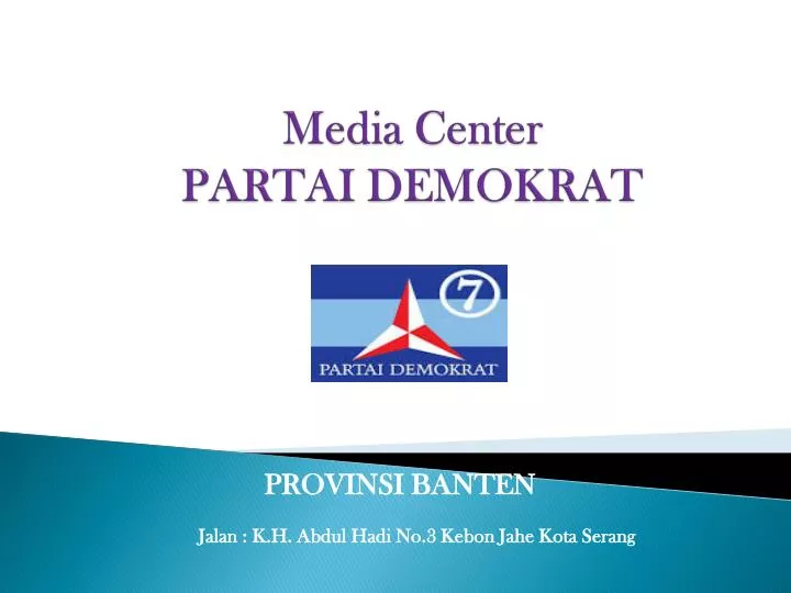 media center partai demokrat