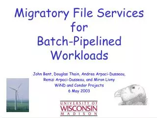 Migratory File Services for Batch-Pipelined Workloads