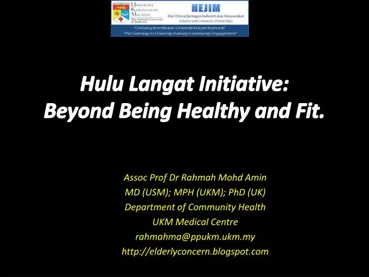 hulu langat initiative beyond being healthy and fit