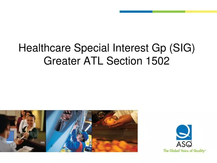 healthcare special interest gp sig greater atl section 1502
