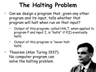 The Halting Problem