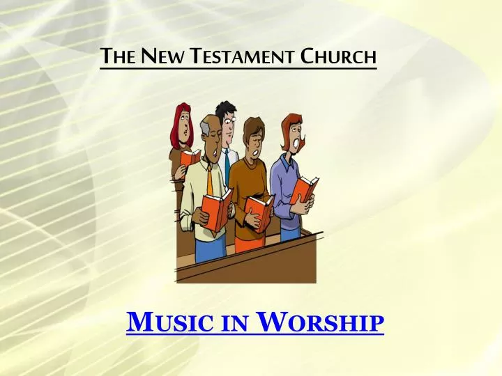 the new testament church