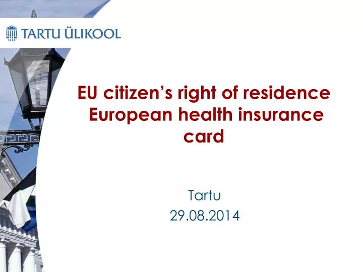eu citizen s right of residence european health insurance card