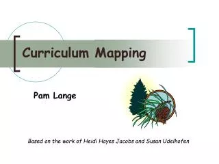 Curriculum Mapping