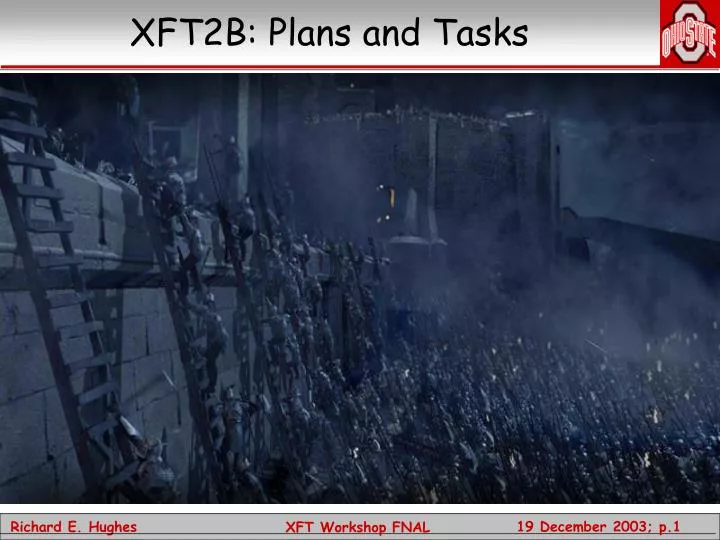 xft2b plans and tasks