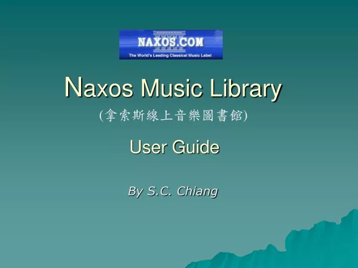 n axos music library