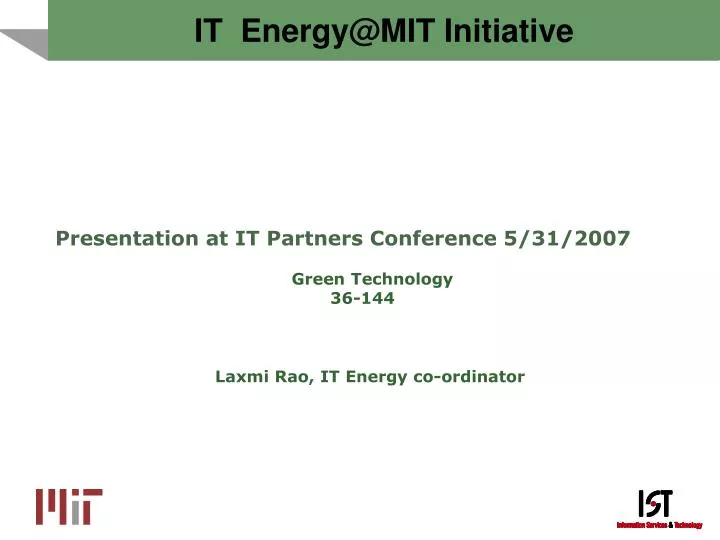 it energy@mit initiative
