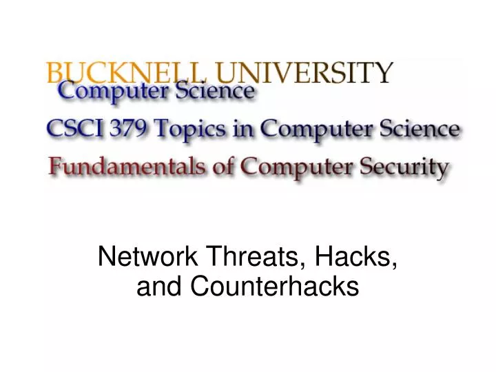 network threats hacks and counterhacks