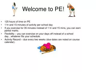 Welcome to PE!