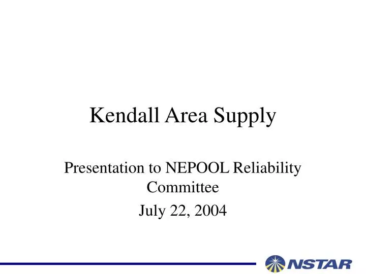 kendall area supply