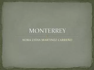 monterrey