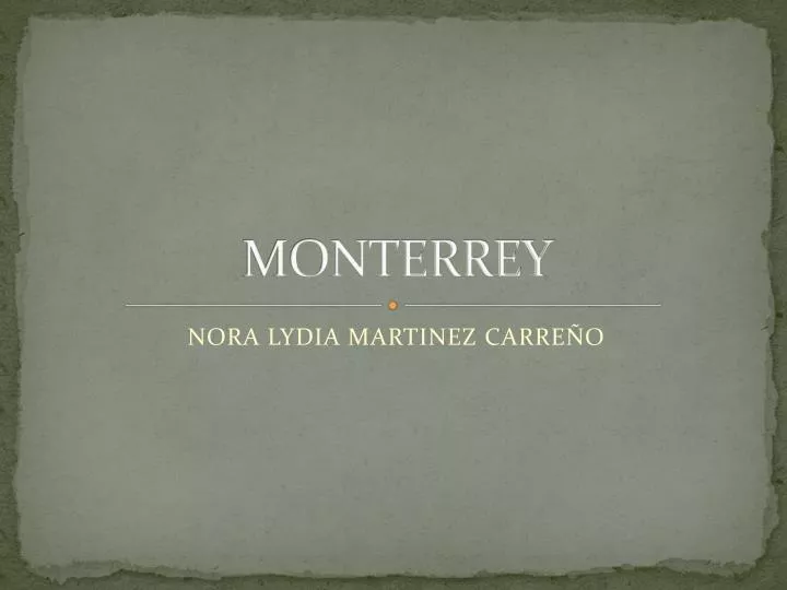 monterrey