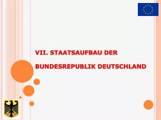 vii staatsaufbau der bundesrepublik deutschland