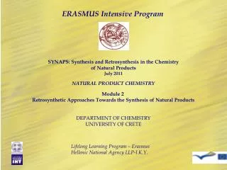 ERASMUS Intensive Program
