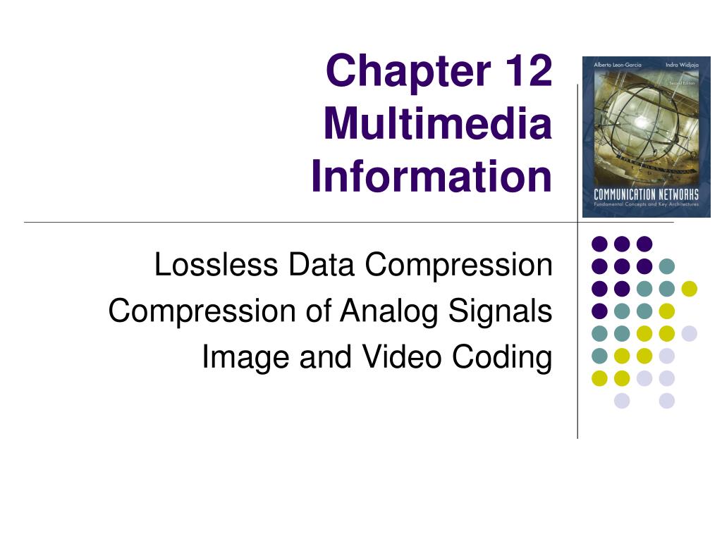 PPT - Chapter 12 Multimedia Information PowerPoint Presentation, free ...