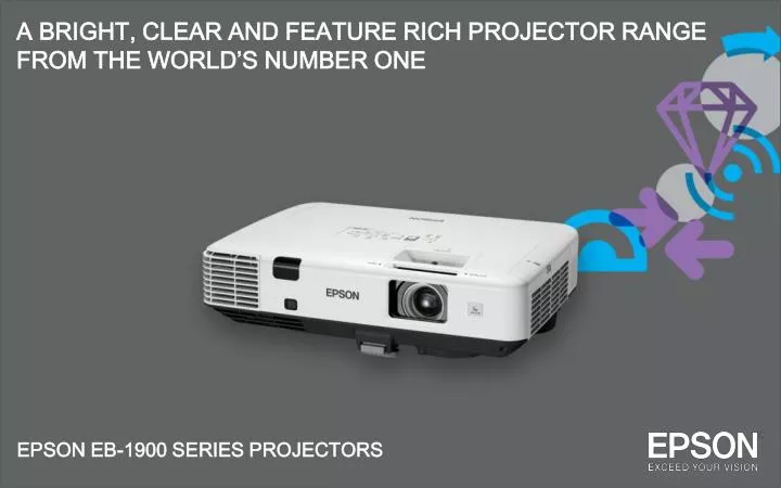 a bright clear and feature rich projector range from the world s number one