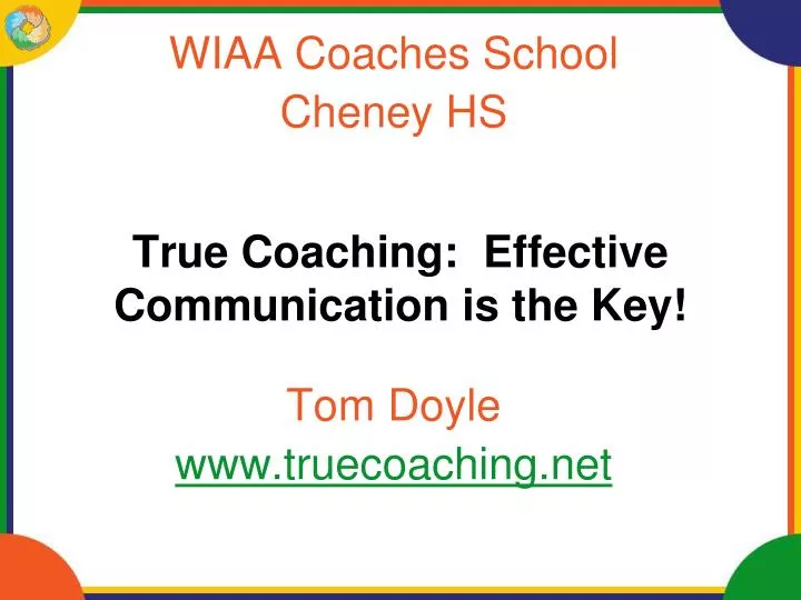 true coaching effective communication is the key