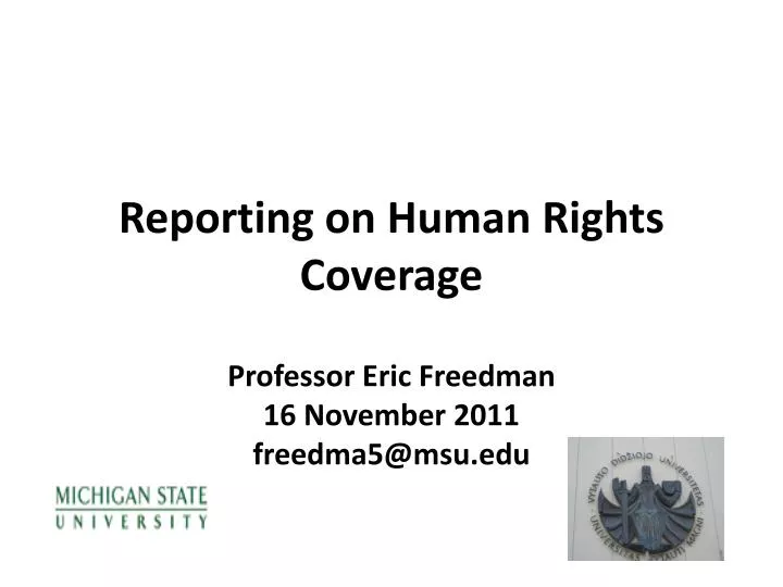 reporting on human rights coverage